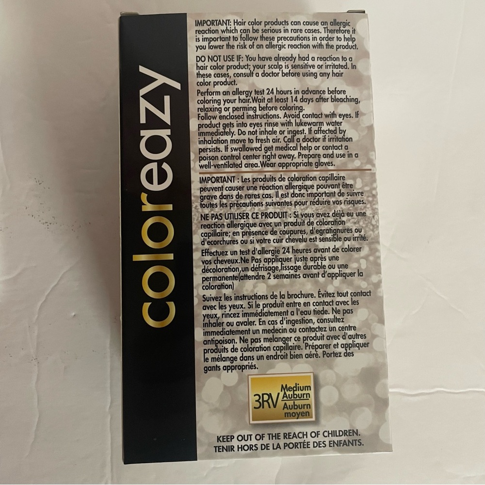 Color Eazy Permanent Cream Hair Color Medium Auburn - Picture 6 of 10